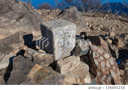 祖母山の一等三角点 136005238