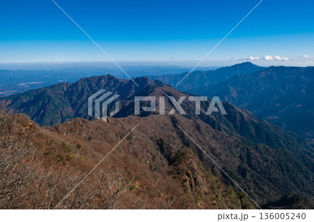 祖母山山頂からの眺望 136005240