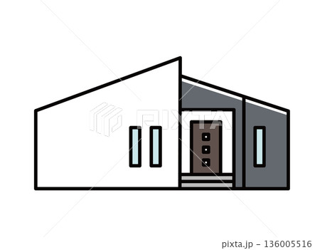 戸建住宅平屋②_カラー 戸建住宅平屋②_カラー 136005516