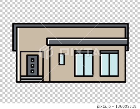 Single-story detached house③_Color Single-story detached house③_Color 136005519