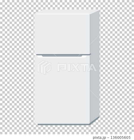 Illustration of a simple refrigerator Illustration of a simple refrigerator 136005605