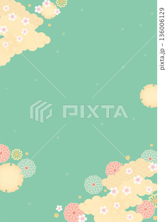 背景2026-和柄桜6ベク 136006129