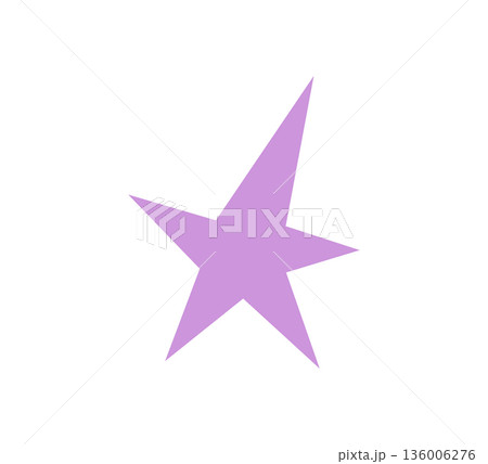 Irregular star shape icon. Abstract starburst symbol. Comic burst sticker. Graphic design collage element. Spiky cartoon figure. Vector illustration isolated on white background. Irregular star shape icon. Abstract starburst symbol. Comic burst sticker. Graphic design collage element. Spiky cartoon figure. Vector illustration isolated on white background. 136006276