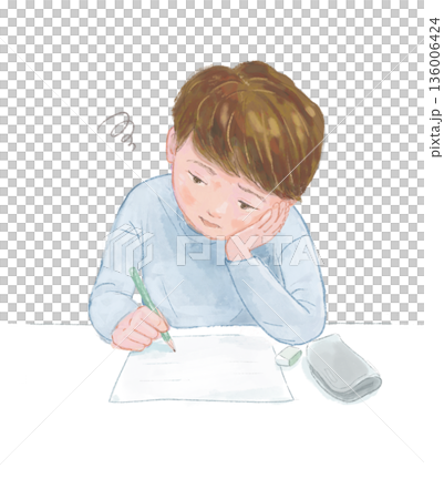 一個學習吃力的男孩 136006424