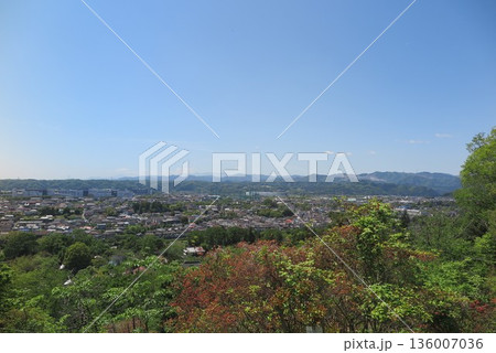 高台から見た街の風景14 高台から見た街の風景14 136007036