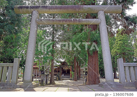 白山神社〔妙高） 136007686