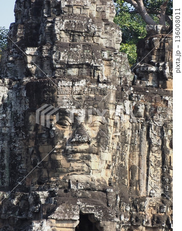 カンボジア アンコールトム 南大門 カンボジア アンコールトム 南大門 136008011