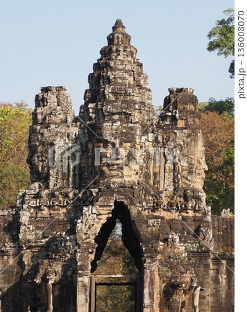 カンボジア アンコールトム 南大門 136008070