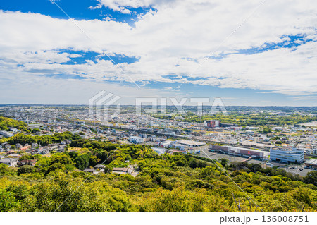 豊橋市の街並み(愛知県) 136008751
