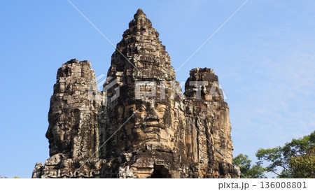 カンボジア アンコールトム 南大門 136008801