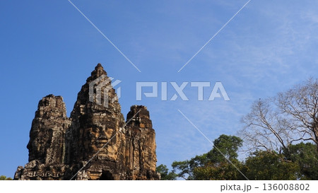 カンボジア アンコールトム 南大門 136008802