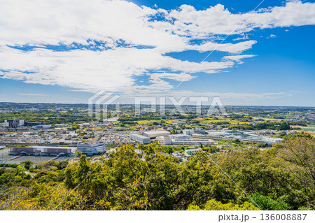 豊橋市の街並み(愛知県) 136008887
