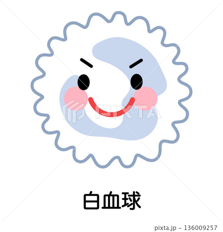 白血球　キャラクター 136009257