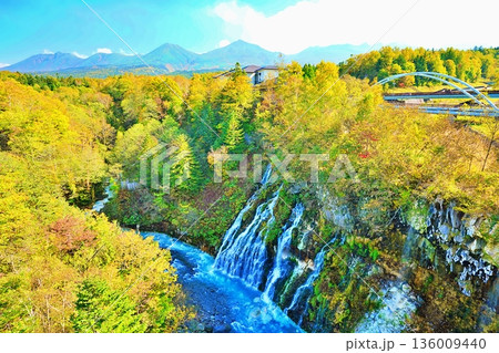 北海道美瑛町 白金温泉街 136009440