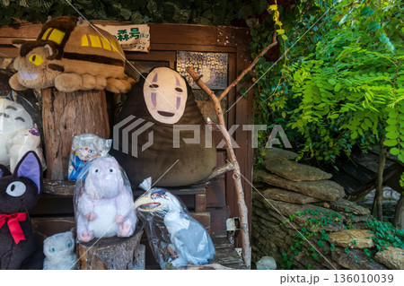 no face Kaonashi doll in Yufuin Floral Village, Oita, Japan 136010039