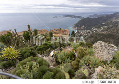 top view of Exotic Garden of Eze top view of Exotic Garden of Eze 136010810