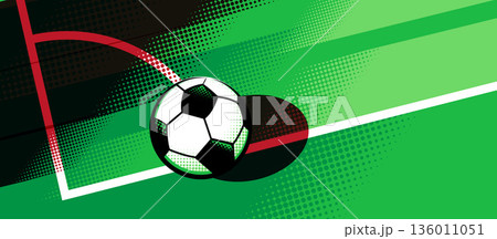 Abstract Soccer Ball Motion Background with Dynamic Geometric Shapes Abstract Soccer Ball Motion Background with Dynamic Geometric Shapes 136011051