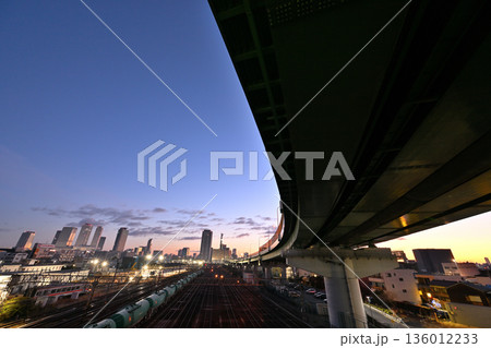 黄金陸橋から見る風景 136012233