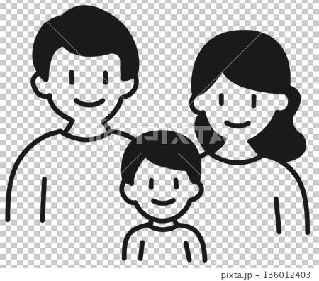 Smiling Family People 136012403
