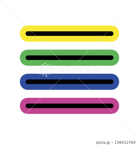 A minimal flat design icon with a modern look LED Light 136012760