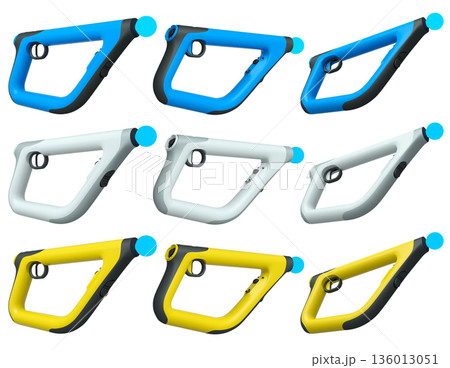 Virtual reality controllers for online cloud gaming showcase modern ergonomics Virtual reality controllers for online cloud gaming showcase modern ergonomics 136013051