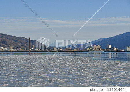 諏訪湖周辺　長野県下諏訪町 136014444