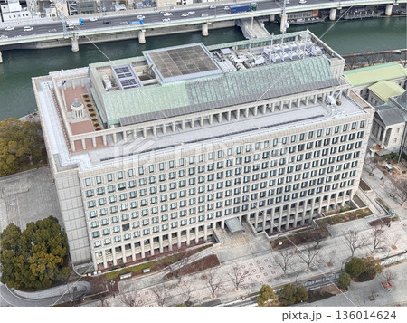 大阪市役所庁舎(大阪市北区中之島) 大阪市役所庁舎(大阪市北区中之島) 136014624