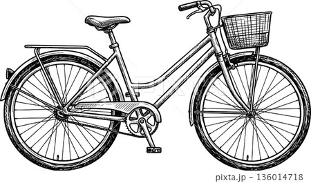 自転車（シティサイクル） 136014718