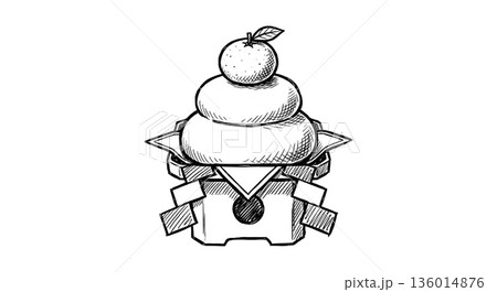 正月：鏡餅 136014876