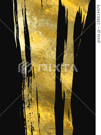 Vector Black and Gold Design illustration Vector Black and Gold Design illustration 136014974