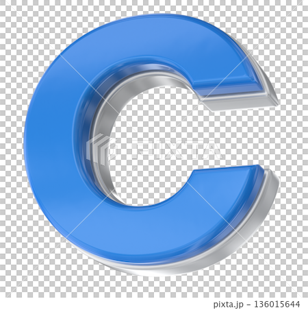 blue 3d symbol icon blue, isolated on white blue 3d symbol icon blue, isolated on white 136015644