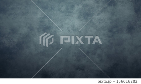 おしゃれ重厚な漆黒の石目調背景。高級感のあるダークスタイリッシュコンクリート・岩肌テクスチャ素材 136016282