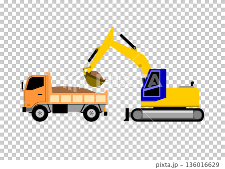 Set of heavy equipment 136016629