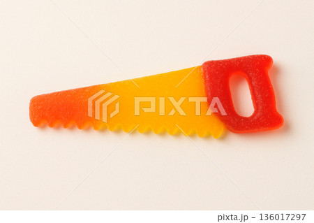 A saw made of marmalade. A saw made of marmalade. 136017297