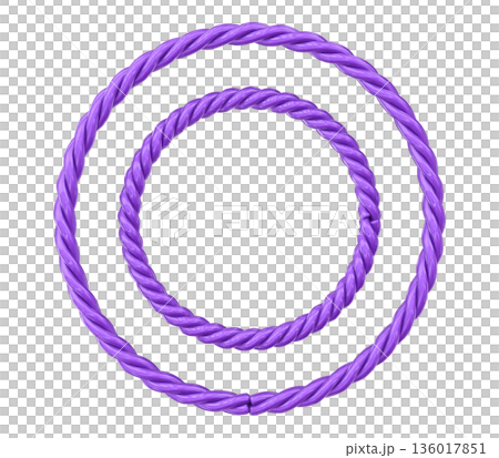 rope purple of a rope 136017851