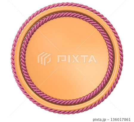 a rope isolated on white background 136017861