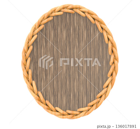 ship ropes on white background 136017891
