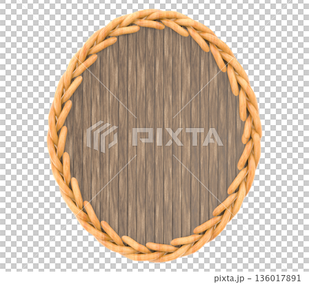 ship ropes on white background 136017891