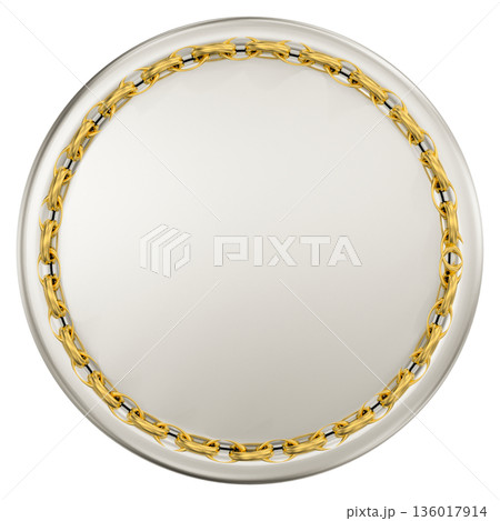 round frame for the background 136017914