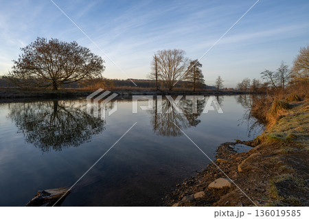 Ruhr river close to Schwerte, North Rhine Westphalia, Germany Ruhr river close to Schwerte, North Rhine Westphalia, Germany 136019585