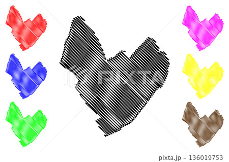 Oldebroek municipality (Kingdom of the Netherlands, Holland, Gelderland or Guelders province) map vector illustration, scribble sketch Oldebroek map Oldebroek municipality (Kingdom of the Netherlands, Holland, Gelderland or Guelders province) map vector illustration, scribble sketch Oldebroek map 136019753