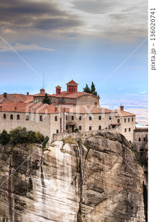 Monastery of St. Stephen in Meteora, Greece Monastery of St. Stephen in Meteora, Greece 136020741