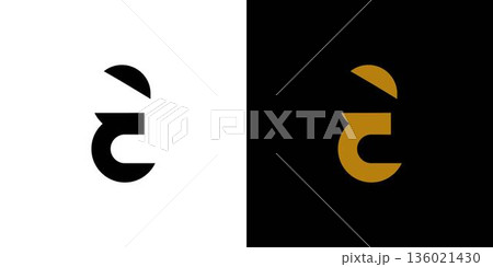 Unique and modern letter E initials logo design 136021430