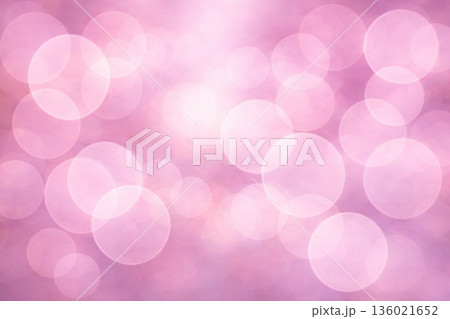 背景素材　玉ボケ　光　輝き　　 136021652