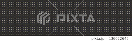 Minimal Polka Dot Banner with Beige Dots on Dark Background Elegant Abstract Pattern for Modern Web Header Presentation Social Media Cover Branding Design 136022643