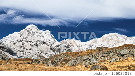 Annapurna Range, Annapurna Sanctuary in Nepal 136025018