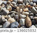アウトドアで使用するキャンプペグ 136025032