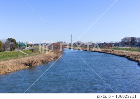 埼玉県越谷市元荒川2026年1月 埼玉県越谷市元荒川2026年1月 136025211