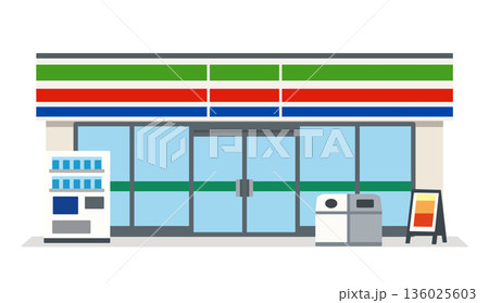 コンビニエンスストア 136025603