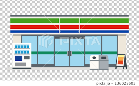 コンビニエンスストア 136025603